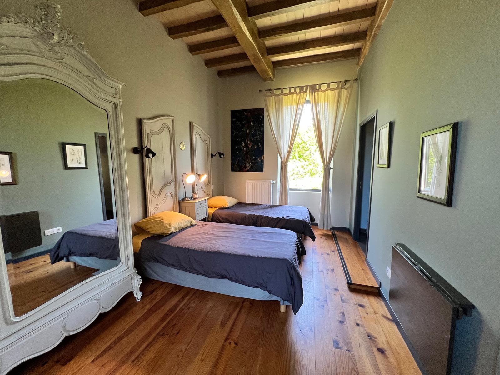 Chambre double Jeune, Rando, Yoga et Naturo - Aveyron