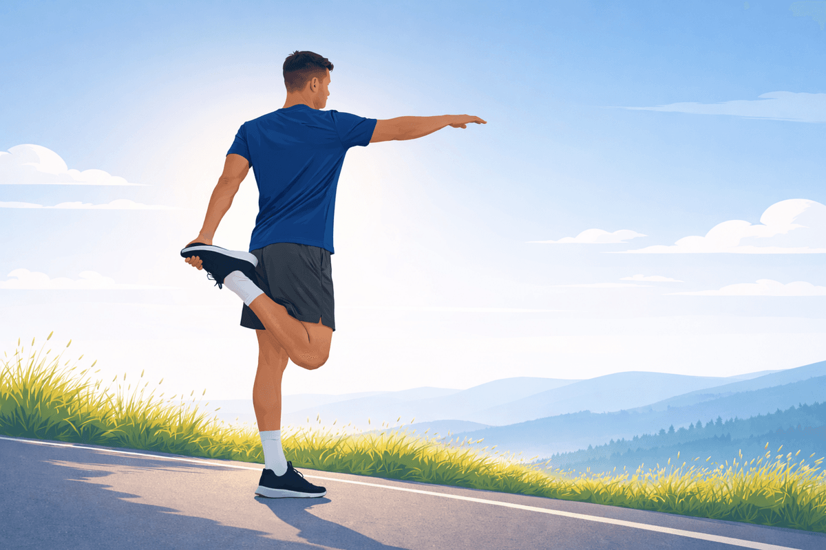 Le réveil musculaire en plein air — étirements avant la randonnée